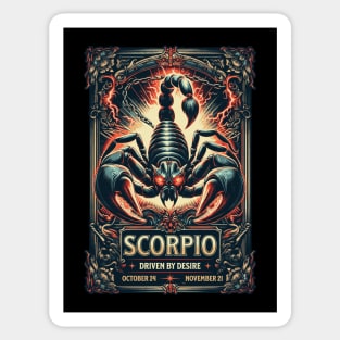 Dark Fantasy Scorpio Sticker